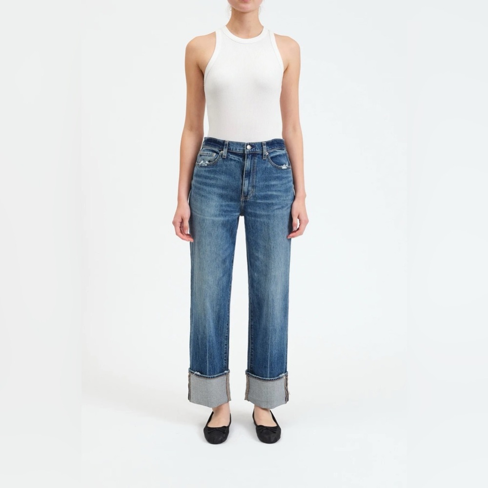 NWT DAZE EASTSIDE HIGH RISE CUFF RUSH HOUR SIZE 26 Runs Large